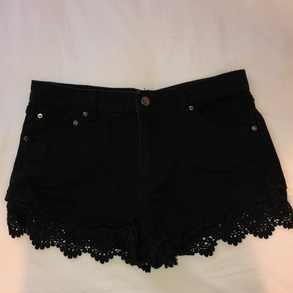 Black shorts